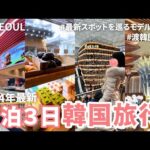 〔🇰🇷2泊3日韓国旅行〕最新版！渡韓歴25回のOLおすすめソウル旅行モデルコース✈️ | 2024年最新スポットを巡る女子旅vlog