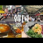 【韓国旅行1】初心者におすすめ！観光・グルメ大満喫コース！(明洞/梨泰院/東大門/広蔵市場/現代百貨店/カジノ/弘大)